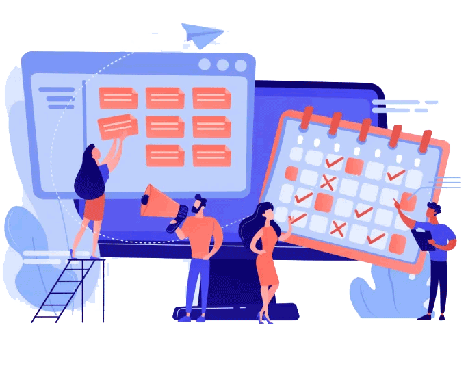 Seamless booking management with calendars and event schedules in Event Boss