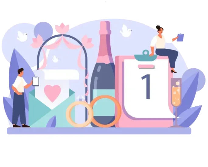 Event Boss team illustration representing our catering and event software company