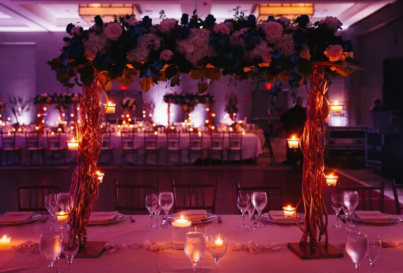 wedding venue decorator